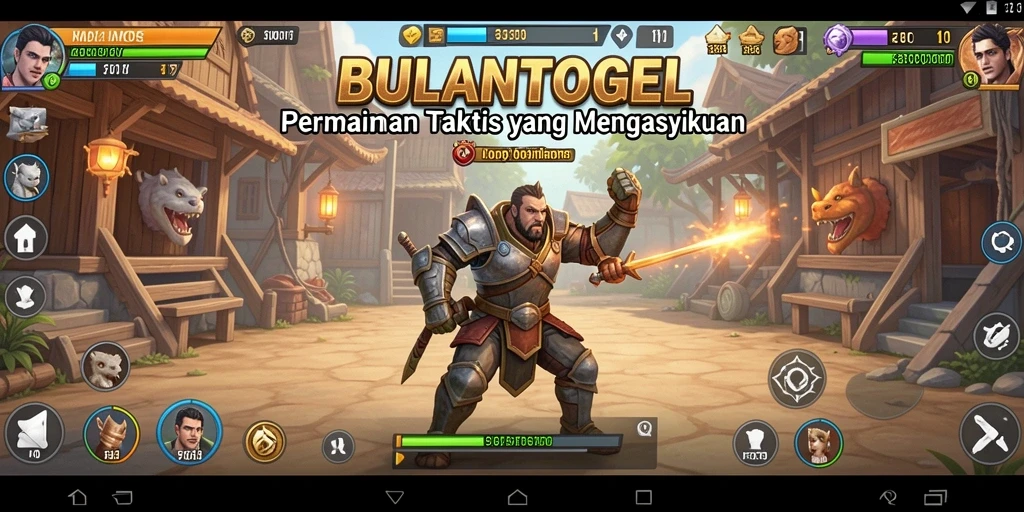 Tampilan gameplay BULANTOGEL yang mendebarkan dan interaktif.