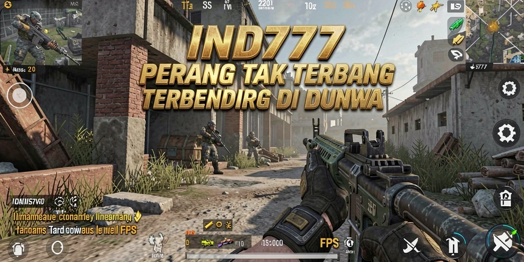 Screenshot menarik dari pertempuran seru di IND777.