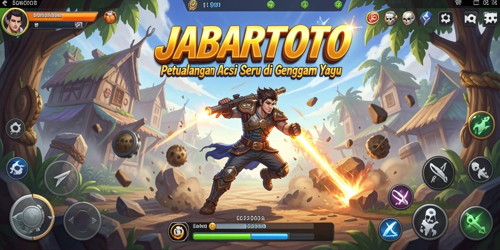 Tampilan gameplay seru dengan aksi mendebarkan di JABARTOTO.
