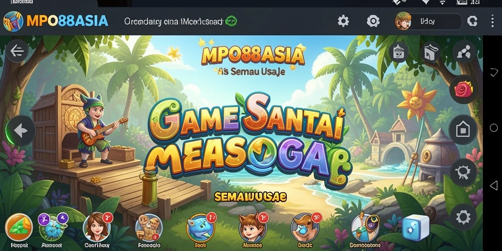 Screenshot MPO88ASIA menampilkan gameplay yang ceria dan interaktif.