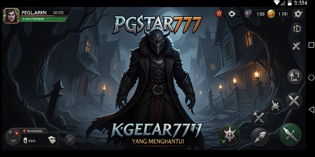 Tangkapan layar utama PGSTAR777 menunjukkan suasana menyeramkan dari gameplay yang menegangkan.