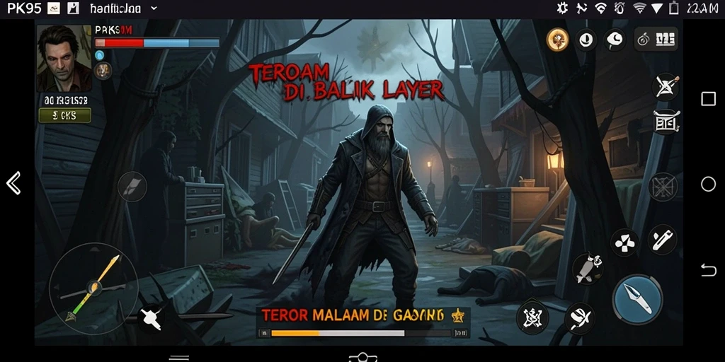 Gameplay menegangkan di dunia horror PK95.