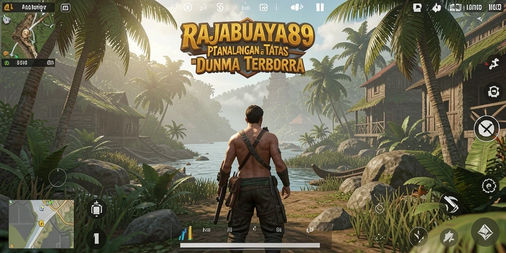 Tangkapan layar menampilkan petualangan seru dalam dunia terbuka RAJABUAYA89.