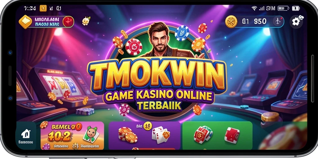 Screenshot utama TMOKWIN menampilkan gameplay Kasino yang seru dan interaktif.