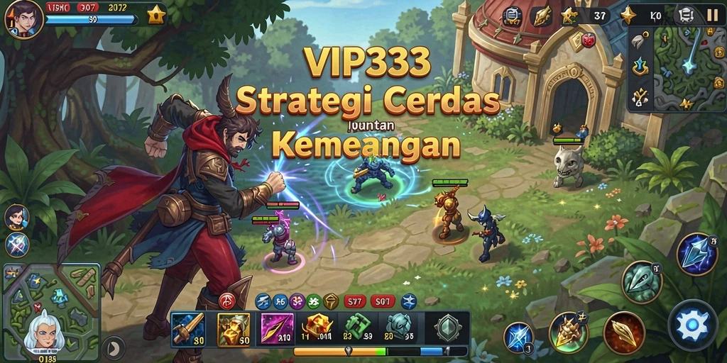 Tampilan gameplay VIP333 yang menegangkan dan penuh strategi.